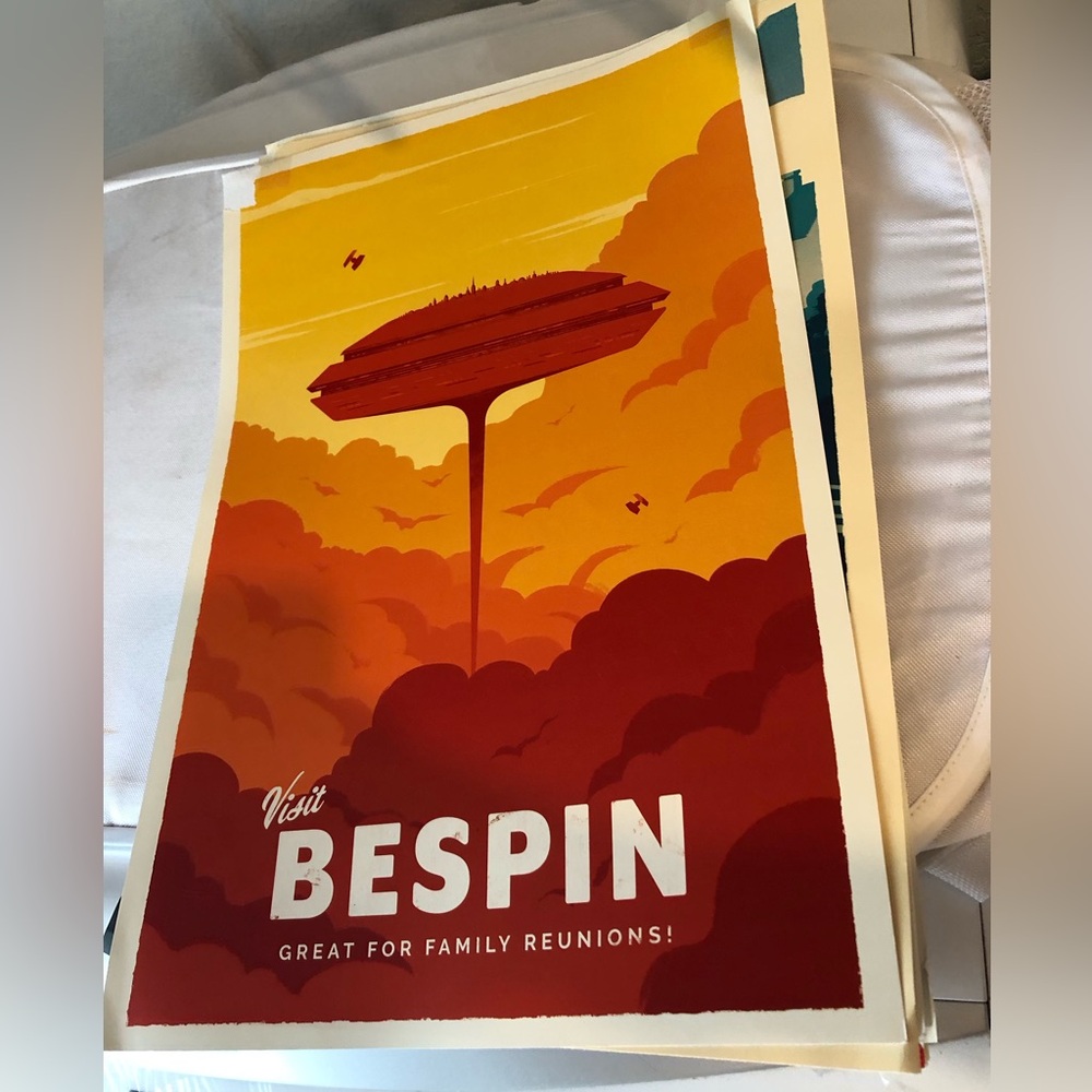💫Star Wars Bespin Poster - 813 - bundle more posters & save!
